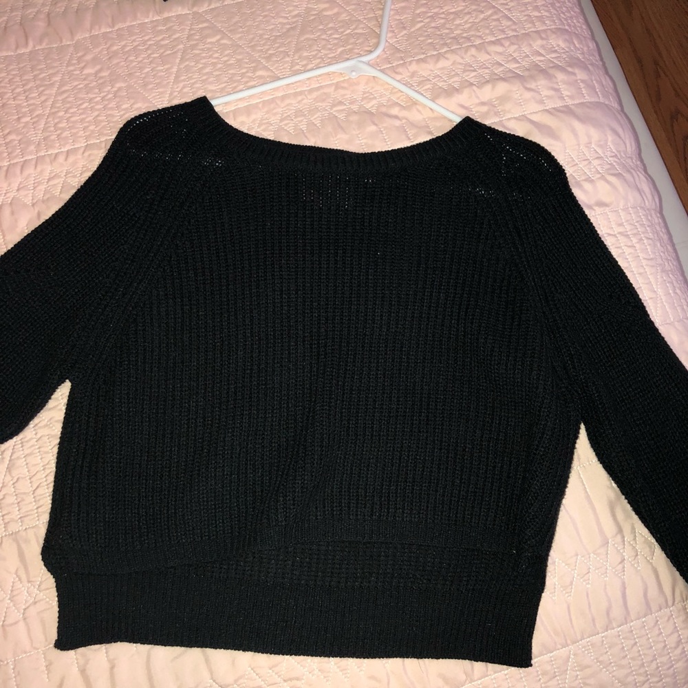 Black forever21  chunky sweater